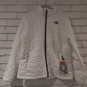 North face slim puffer jacket